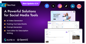 BeePost - AI Social Media Management & Content Creation SaaS with Subscription System.png
